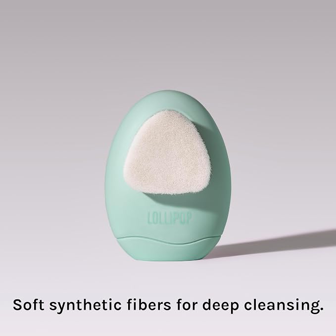 LOLLIPOP Dual-Sided Facial Cleansing Brush | Palm Size Silicone Face Exfoliator - Image 5