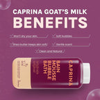 Caprina Fresh Goat’s Milk Bubble Bath, Hydrating Relaxing Foam Bath, - Image 2