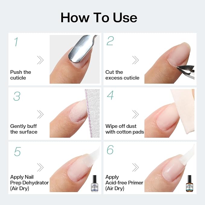 Morovan Gel Nail Primer and Dehydrator: Professional Prep - Image 9