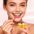 DMSKY 6 PCS Bee Lip Balm Lip Mask Honey Pot, Valentines Day Gifts, Propolis Lip - Image 7