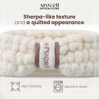 AROCELL OFFICIAL Face Wash Cleansing Headband Makeup Skincare Facial Spa Bath - Image 3