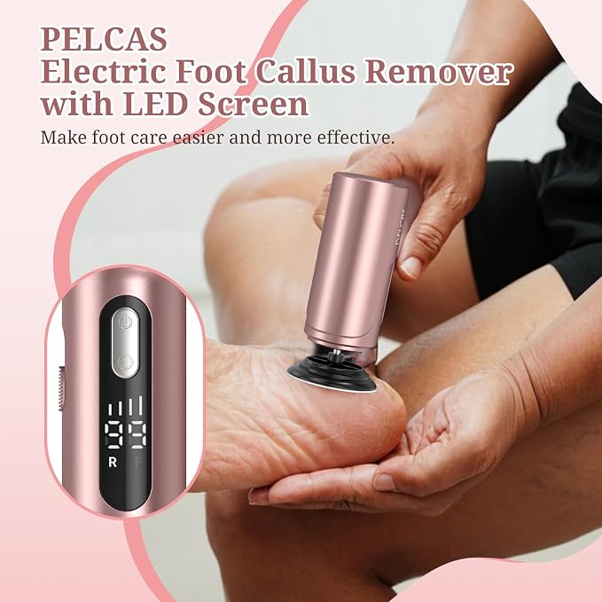 PELCAS Electric Foot Callus Remover - Image 4
