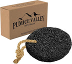 Pumice Stone - Natural Earth Lava Black - Callus/Corn Remover by PumiceValley