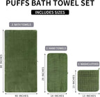 KBY Bath Towels Set 6 Piece 40x80 Inches，2 Extra Large Bath Sheets 2 Hand - Image 7
