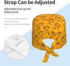 Alligator Ice Cream Working Cap, Scrub Cap - Image 4