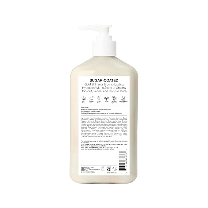 Hempz Cotton Candy Scented Body Lotion – Spun Sugar & Vanilla Bean, Hydrating - Image 2