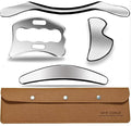 4 in 1 Muscle Scraper Tool Set, Stainless Steel Gua Sha Massage Tools, by GYXCOELEIASTMTOOL