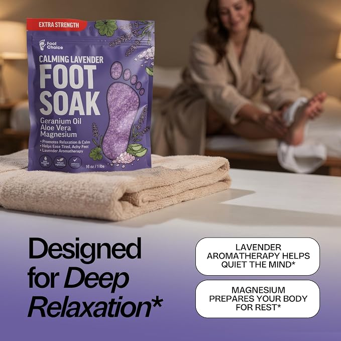 Lavender Foot Soak with Epsom Salt - Image 9