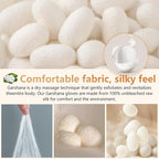 Garshana Gloves Raw Silk Massage, Raw Silk Gloves Garshana - Image 7