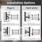 P&Dlusir Towel Warmer, Heated Towel Rack - Image 6