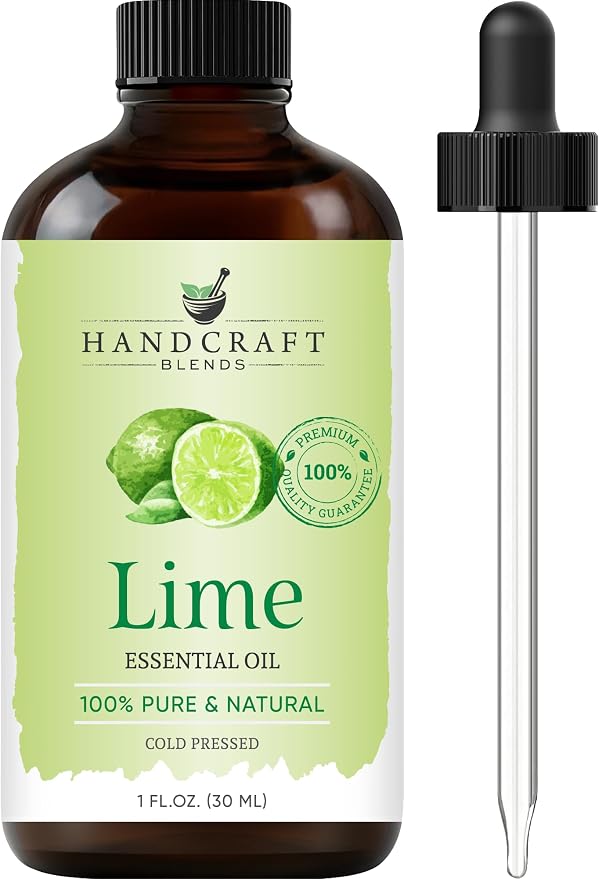 Handcraft Blends Lime Essential Oil – 1 Fl Oz – 100% Pure and Natural – Premium by HandcraftBlends