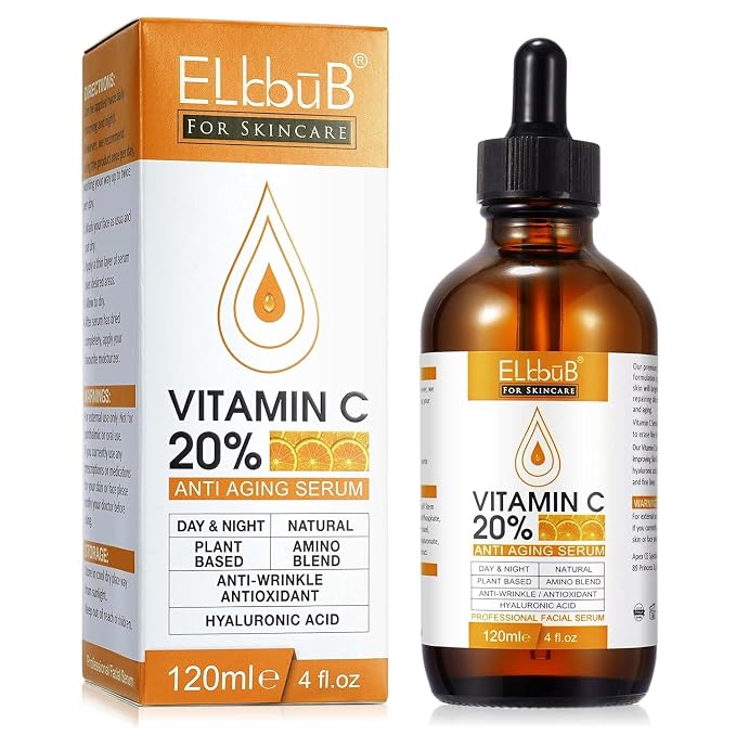 Premium 20% Vitamin C Serum For Face by NourishYourSkinNaturally
