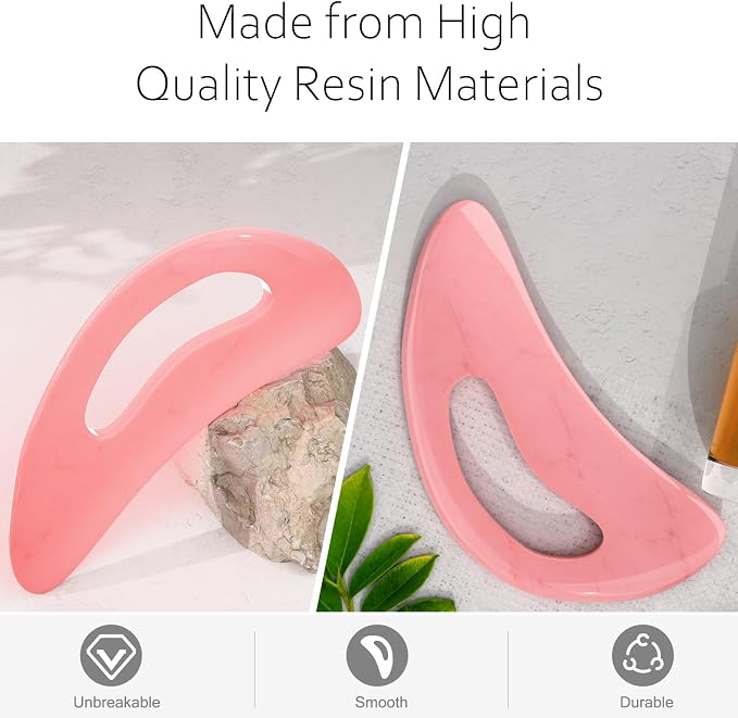 AICNLY Large Gua Sha Massage Tool, Lymphatic Drainage Massager, Muscle Scraping - Image 5
