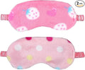 2PCS Plush Sleeping Eye Mask Soft Plush Eye Mask Fuffy Eye Cover Comfortable by WY+LIGHTING+LEVEL