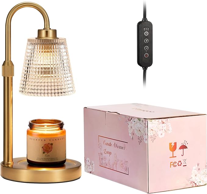 Innqoo Gold Candle Warmer Lamp - Image 8