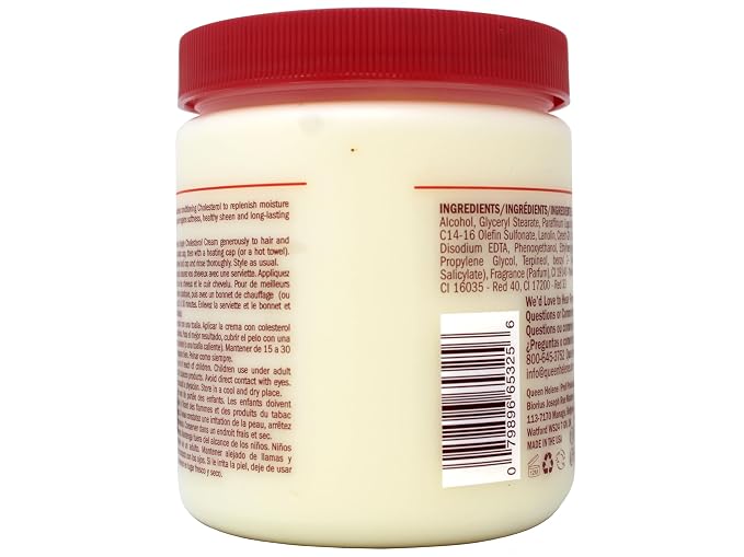 Queen Helene Cholesterol Hair Conditioning Cream, 15 Oz - Image 4