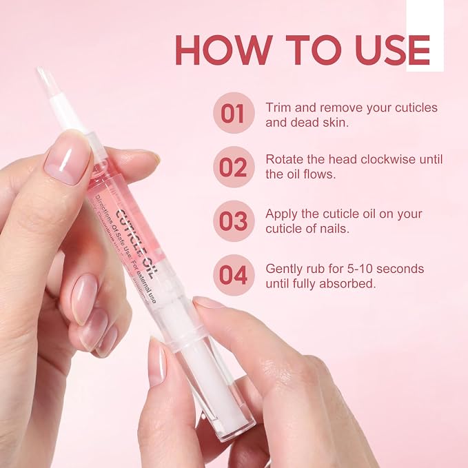 PEACECOLOR 8Pcs Cuticle Oil Pen - Image 8