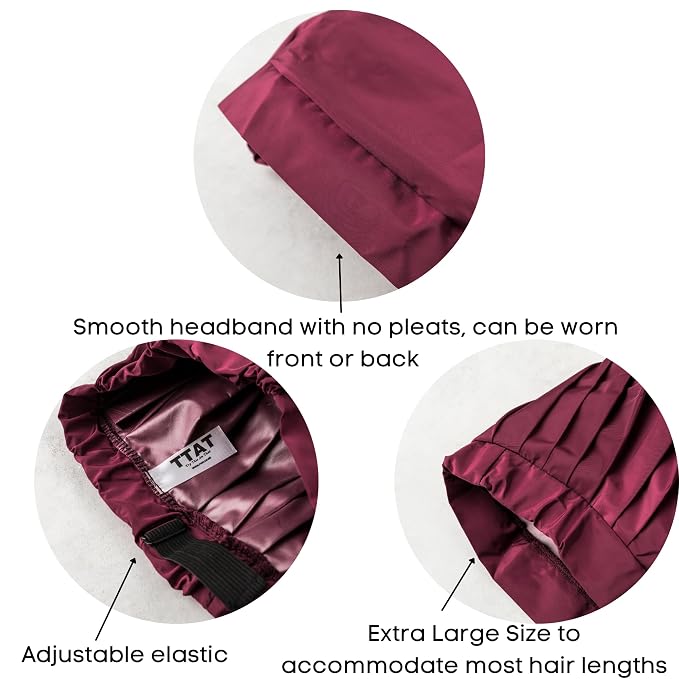 TTAT Shower Cap Extra Large for Men & Women - Image 5