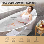 Full Body Bath Pillow for Bathtub, Non-Slip Bath Pillows for Tub, Spa Bathtub - Image 3