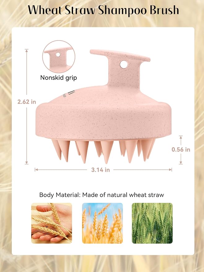 HEETA Scalp Massager Hair Growth, Silicone Scalp Scrubber Shampoo Brush - Image 2