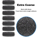 11 Pack Include 7 Extra Coarse & 4 Regular Coarse Replacement Roller Refill - Image 2