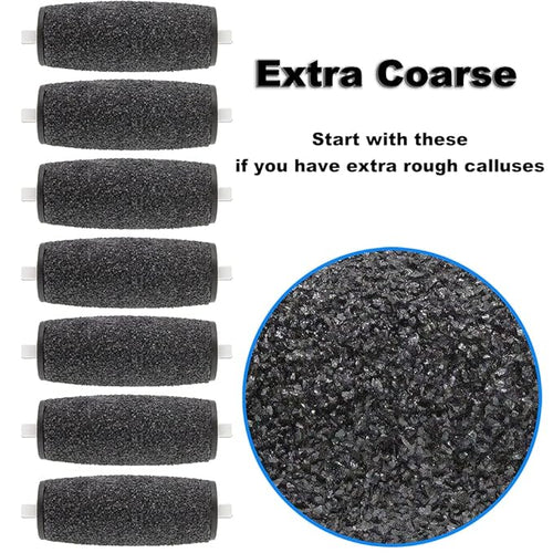 11 Pack Include 7 Extra Coarse & 4 Regular Coarse Replacement Roller Refill - Image 2