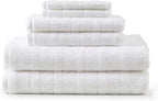 Martha Stewart - Bath Towels, Soft & Absorbent 100% Cotton Towels, Solid 500 GSM by MarthaStewart