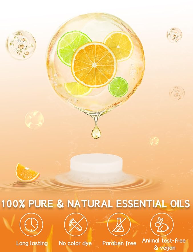 Shower Steamers Aromatherapy 15 Pack, Tangerin & Lemon Shower Bombs - Image 3