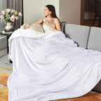 KAWAHOME Sherpa Fleece Queen Size Blanket - Image 7