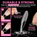 UNA GELLA Almond Nail Tips - Image 5