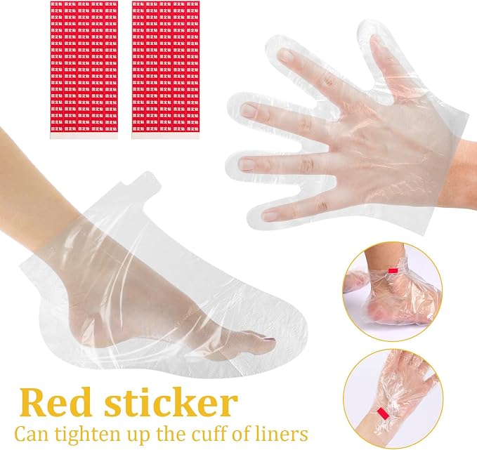 200 Pcs Paraffin Wax Liners for Hands and Feet - Image 7