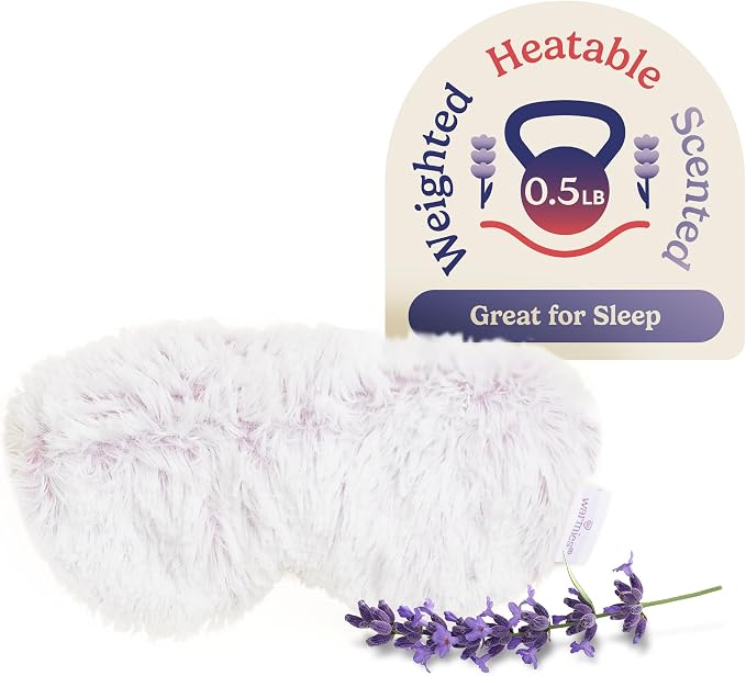 warmies Microwavable Eye Mask for Warmth & Comfort by Warmies