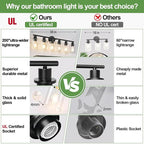 Zarbitta 6-Light Bathroom Light Fixtures, Bathroom Wall Lamp - Image 2