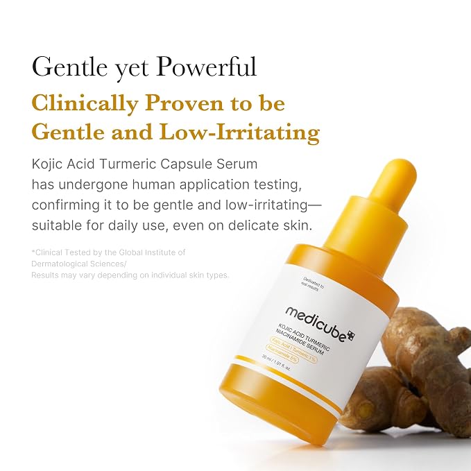 medicube Kojic Acid Turmeric Clarifying & Balancing Capsule Serum - Image 7