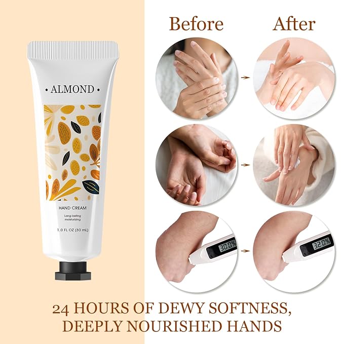 BODY & EARTH 30 Pack Hand Cream Lotion Bulk Mini Hand Lotion Hand Cream - Image 4