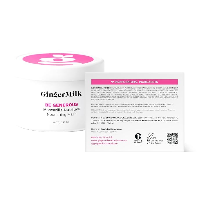 Deep Repair Hair Mask for Dry, Damaged & Curly Hair – Hydrating Hair Mask - Image 2