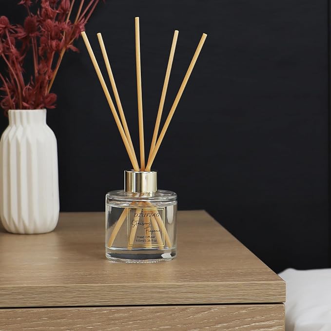 100ml Scent Diffuser with 6 Fiber Sticks, 3.5 oz Reed Diffuser Set Aromatherapy - Image 2