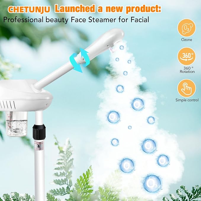 Professional Facial Steamer for Atomization Humidifier Atomizer, Adjustable - Image 4