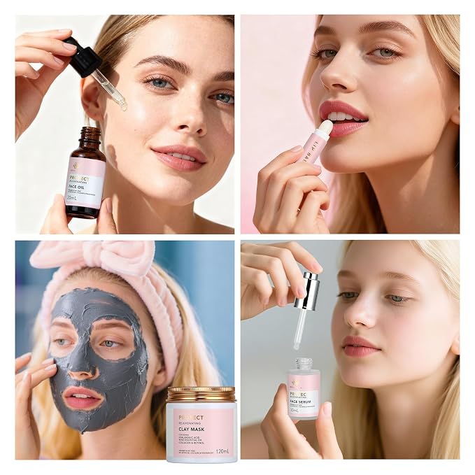 30pcs Mothers Day Gift, Rose Facial Skin Care Set - Image 5