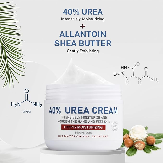 OUKEYA Urea Cream 40 Percent, Foot & Hand Cream - Image 2