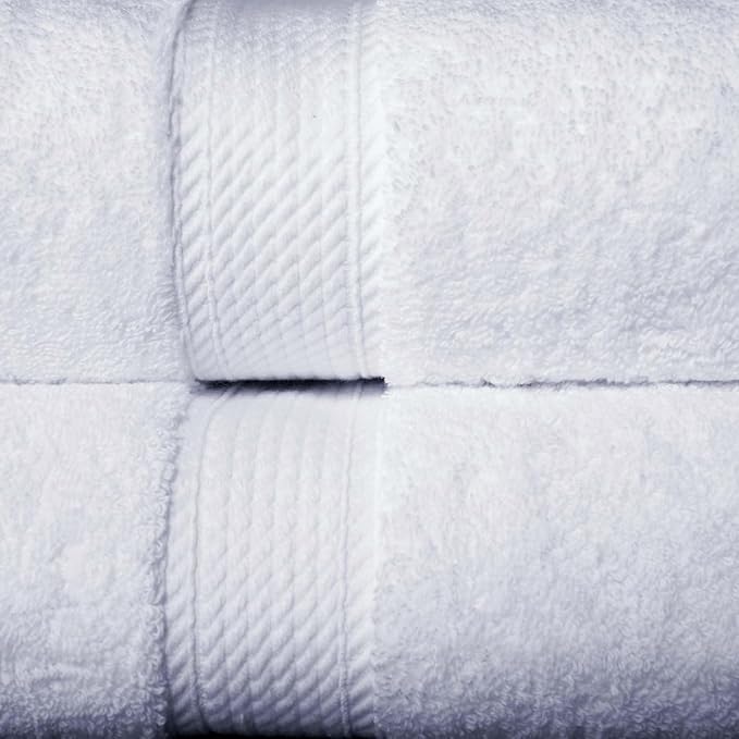 SUPERIOR Egyptian Cotton Pile 10 Piece Towel Set, Includes 2 Bath, 4 Hand - Image 3