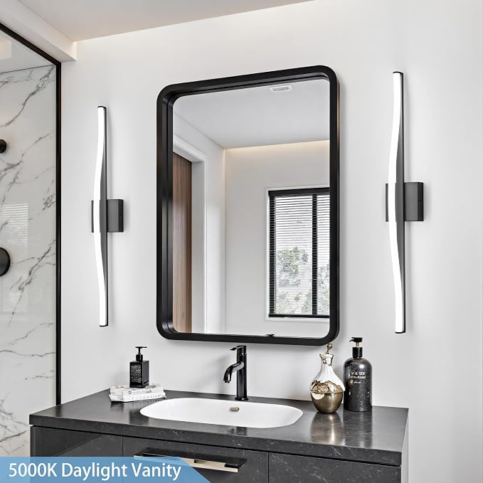 Modern Bathroom Vanity Light 32 inch, Dimmable 5CCT Led Bathroom Light Fixture - Image 8