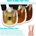 Pilipane Foot Bath Machine, Portable Ionic Detox Foot Bath Machine, Foot - Image 3