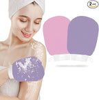 1 Pair Exfoliating Glove, Scrubbies by Unknown