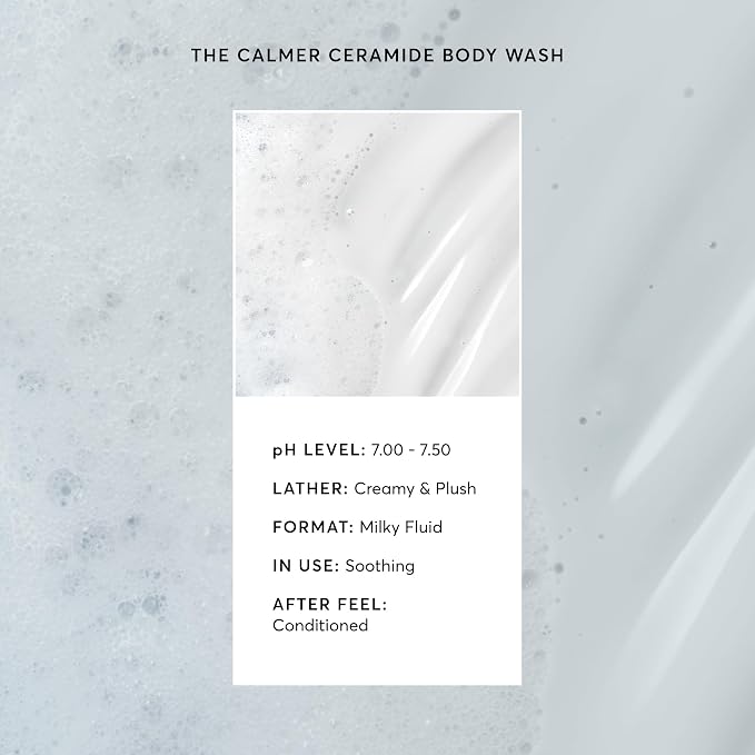 Naturium The Calmer Ceramide Body Wash, Frangrance-Free, Cleansing & - Image 5
