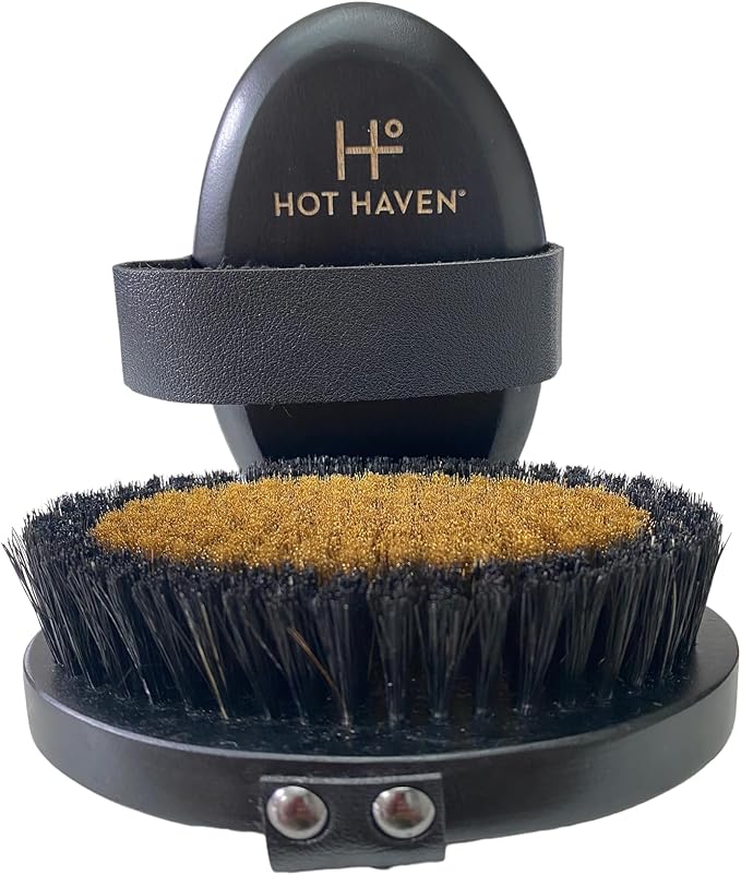 HOT HAVEN Ionic Copper Dry Brushing Body Brush by HOTHAVEN