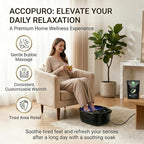 Foot Soaking Tub with Ozone UV, Foot Spa Bath Massager with Heat and Bubbles - Image 2