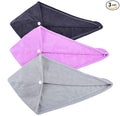 HOPESHINE Hair Drying Towel Twist Women's Soft Shower Microfiber Towels by HOPESHINE