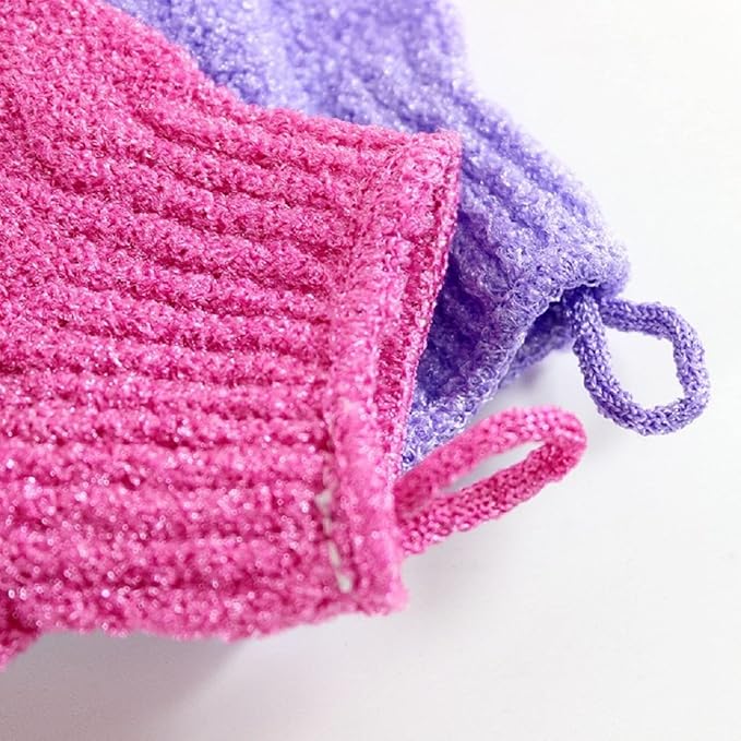 12 Pcs Exfoliating Shower Bath Gloves - Image 3
