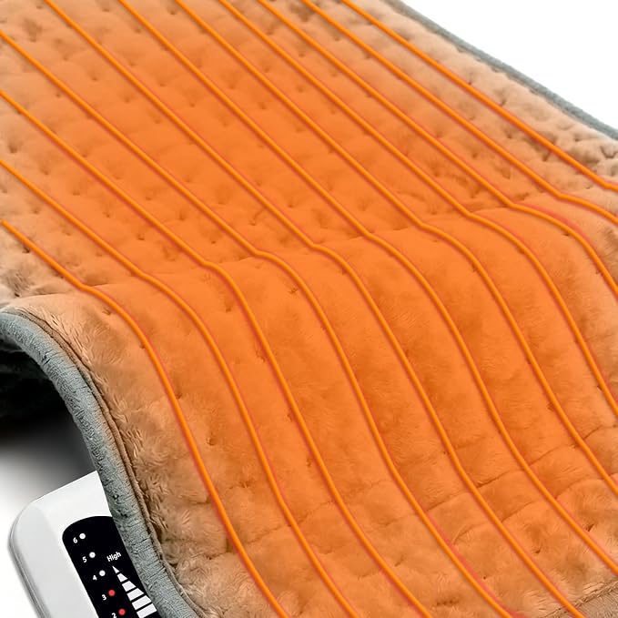 Electric Heating pad for Back Neck Shoulder Knee Arms Legs- Electric Heat Pads by BEAUTIKEN